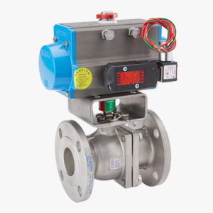 Automated Flanged Ball Valve