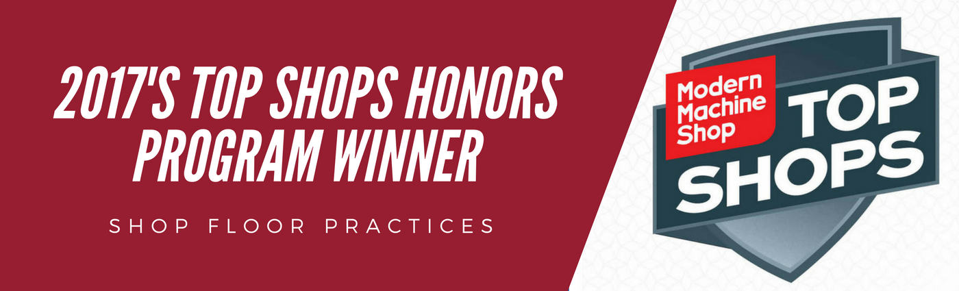 2017's Top Shops Honors Program winner Banner